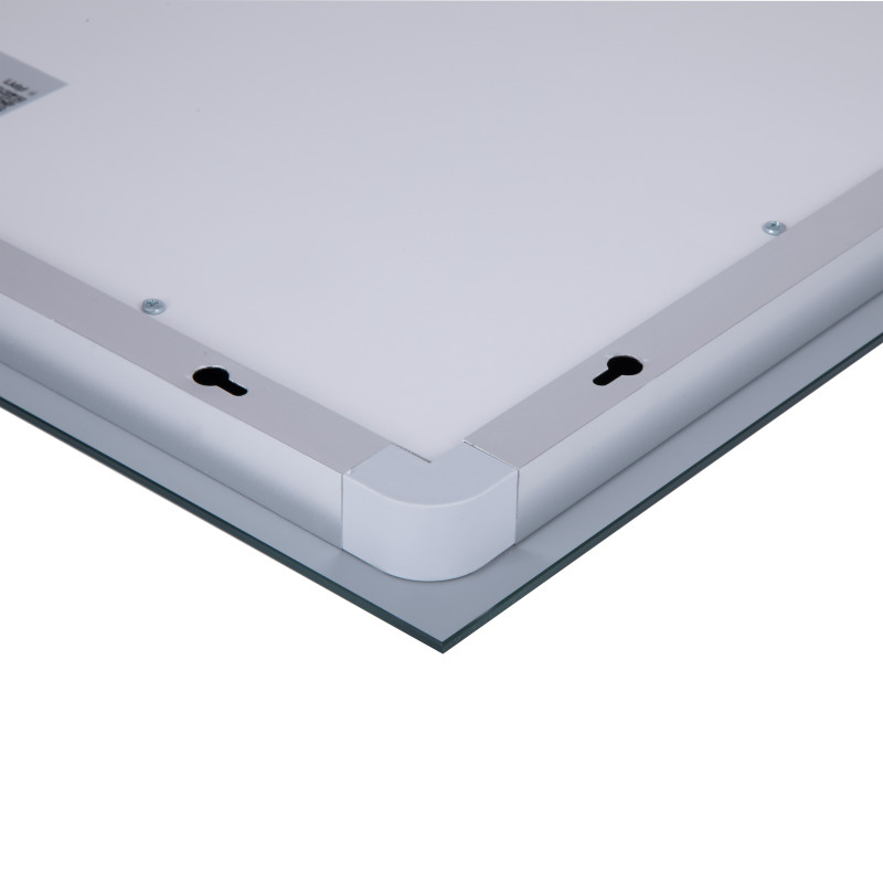 Lidz Дзеркало Kubis 800х500 з LED-підсвічуванням Touch, з антизапотіванням, з димером, рег. яскравості LD78LF9365080