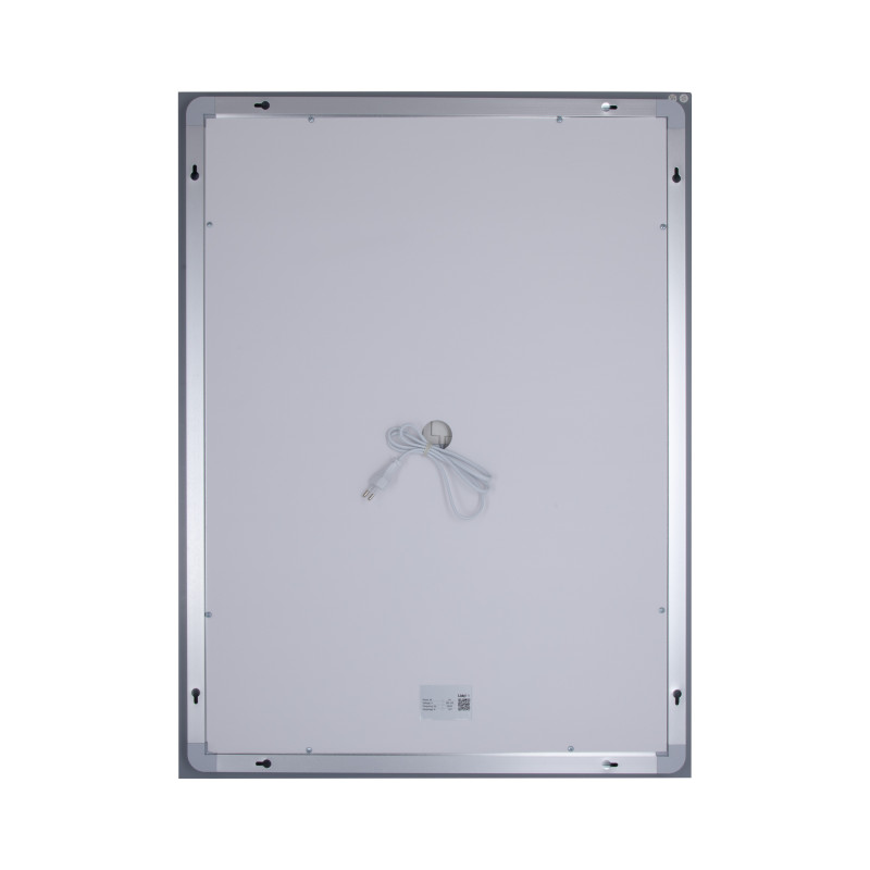 Lidz Дзеркало Kubis 600х800 з LED-підсвічуванням Touch, з антизапотіванням, з димером, рег. яскравості LD78LF9376080