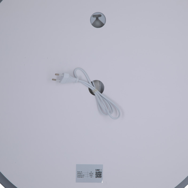 Lidz Дзеркало Aria R600 з LED-підсвічуванням Touch, з антизапотіванням, з димером, рег. яскравості LD78LR600