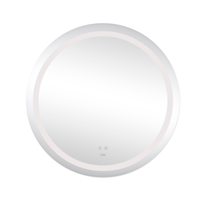 Lidz Дзеркало Aria R800 з LED-підсвічуванням Touch, з антизапотіванням, з димером, рег. яскравості LD78LR800