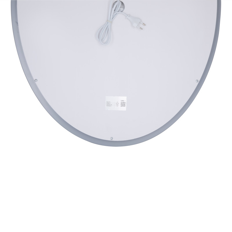 Lidz Дзеркало Vida 800х600 з LED-підсвічуванням Touch, з антизапотіванням, з димером, рег. яскравості LD78LF6080