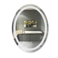 Lidz Дзеркало Vida 700х500 з LED-підсвічуванням Touch, з антизапотіванням, з димером, рег. яскравості LD78LF5070