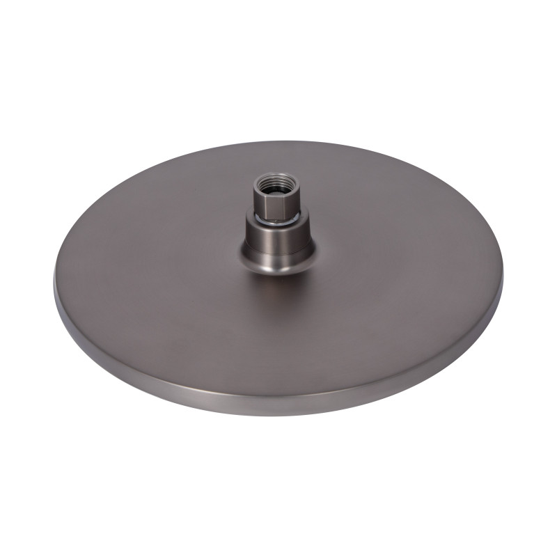 Qtap Душова система універсальна Slavonice на три споживача (з виливом) QTSLA111GMB45905 Gunmetal Black PVD