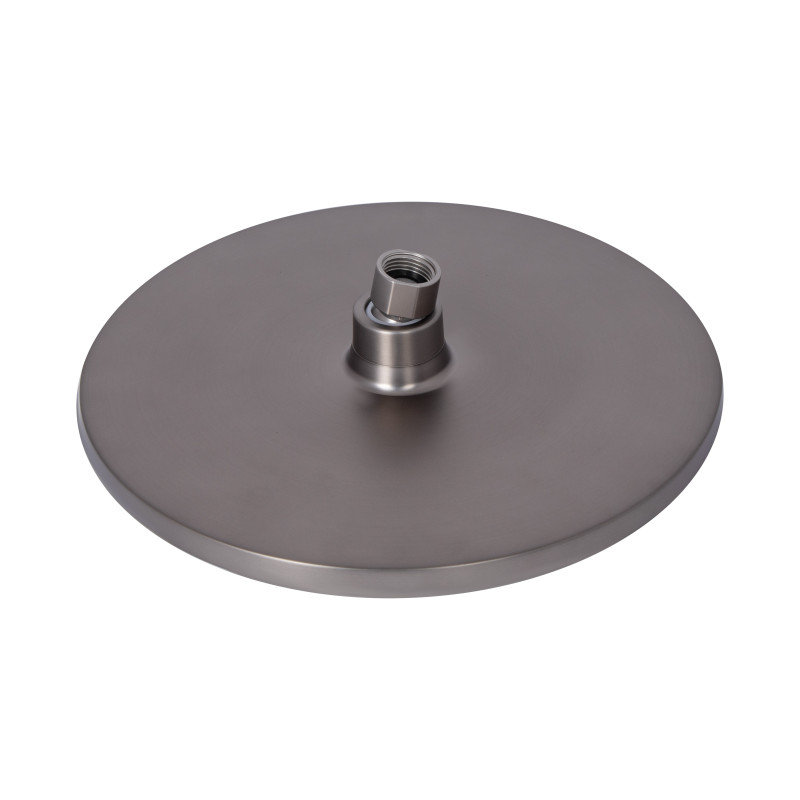 Qtap Душова система універсальна Slavonice на три споживача (з виливом) QTSLA111GMB45905 Gunmetal Black PVD