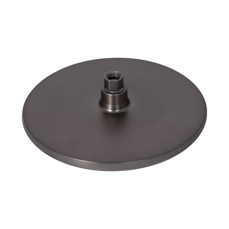 Qtap Душова система для душу Slavonice на два споживача QTSLA110GMB45913 Gunmetal Black PVD