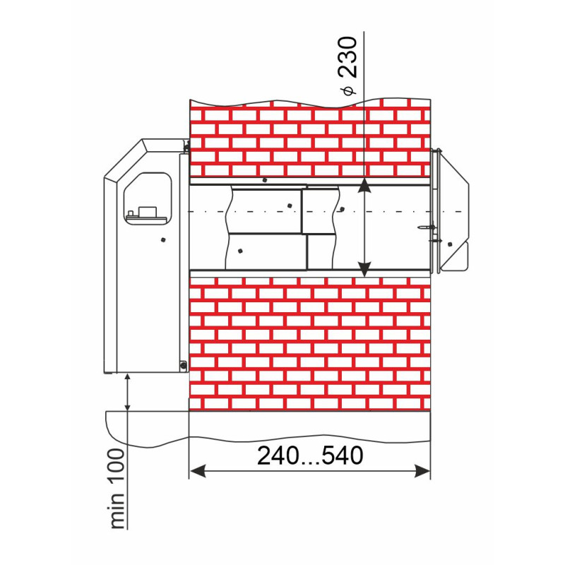 ATEM Конвектор газовый КНС-3 (3 кВт) природный / сжиженный газ
