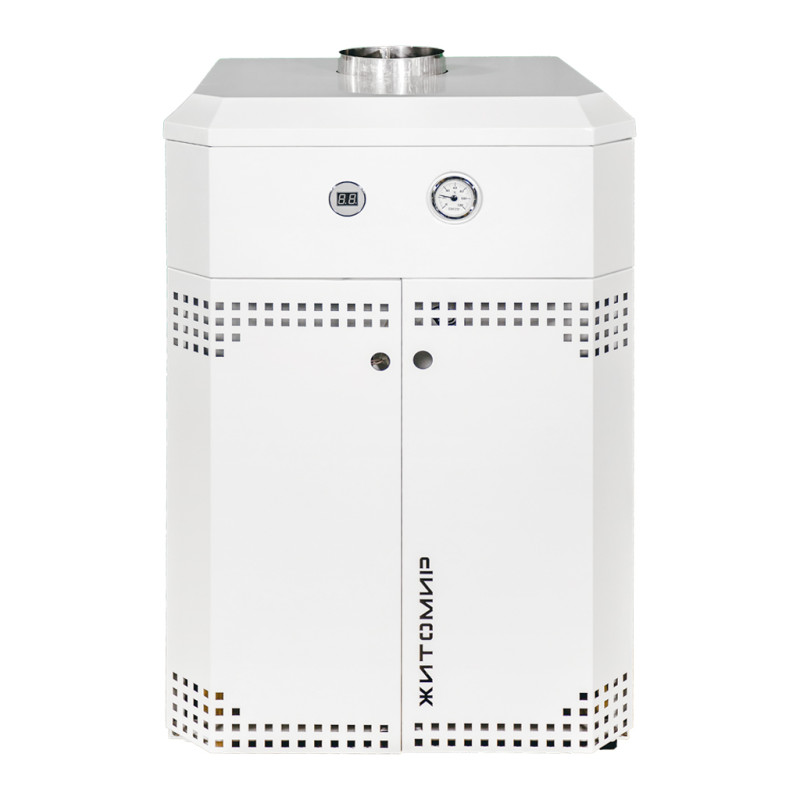 ATEM Двухконтурный газовый дымоходный котёл Житомир-10 31,5 кВт (240-320 м2) з колонкою 10 л\хв (КС-Г-030СН)