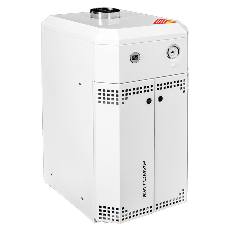 ATEM Двухконтурный газовый дымоходный котёл Житомир-10 10 кВт (50-100м2) з колонкою 10 л\хв (КС-Г-010СН)