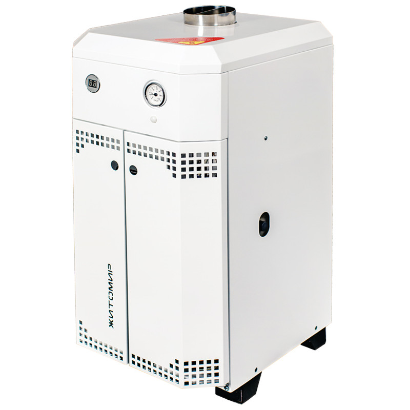 ATEM Двухконтурный газовый дымоходный котёл Житомир-10 12,5кВт (70-125 м2) з колонкою 10 л\хв (КС-Г-012СН)
