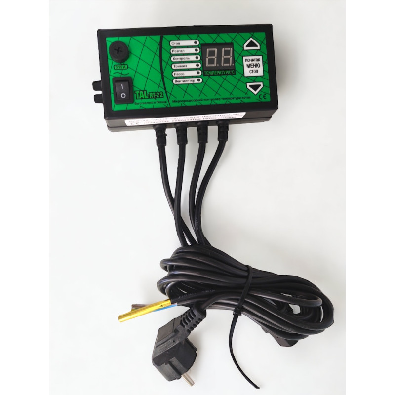 ATEM Автоматика для твердотопливных котлов TAL RT-22 с вентилятором MpulsM WPA X2