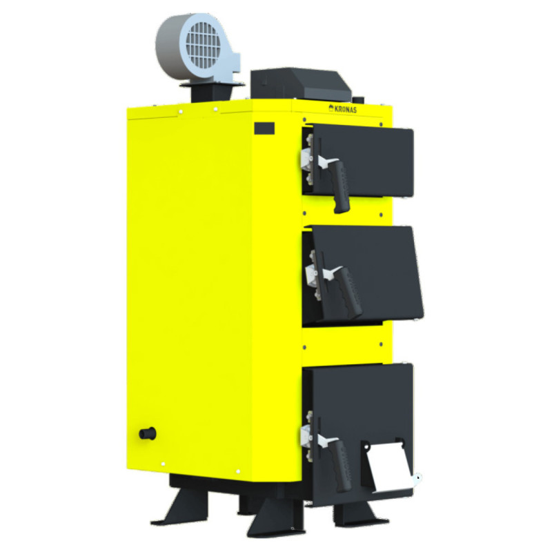 KRONAS Котел твердотопливный Standart 10 кВт з автоматикою