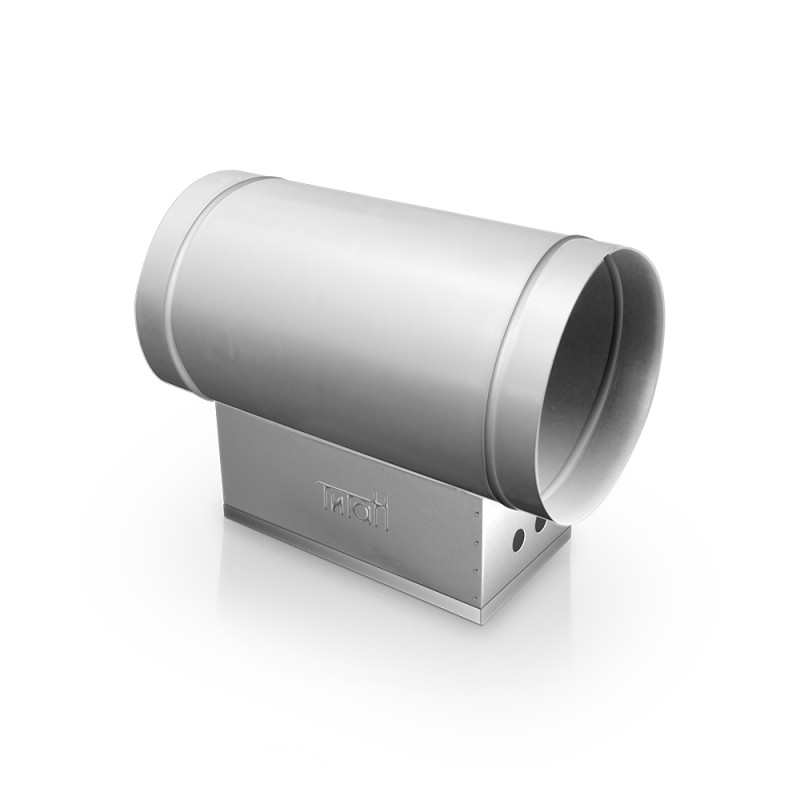 Канальный нагреватель цилиндрический 7.5кВт/380В/250х400мм (1001003)