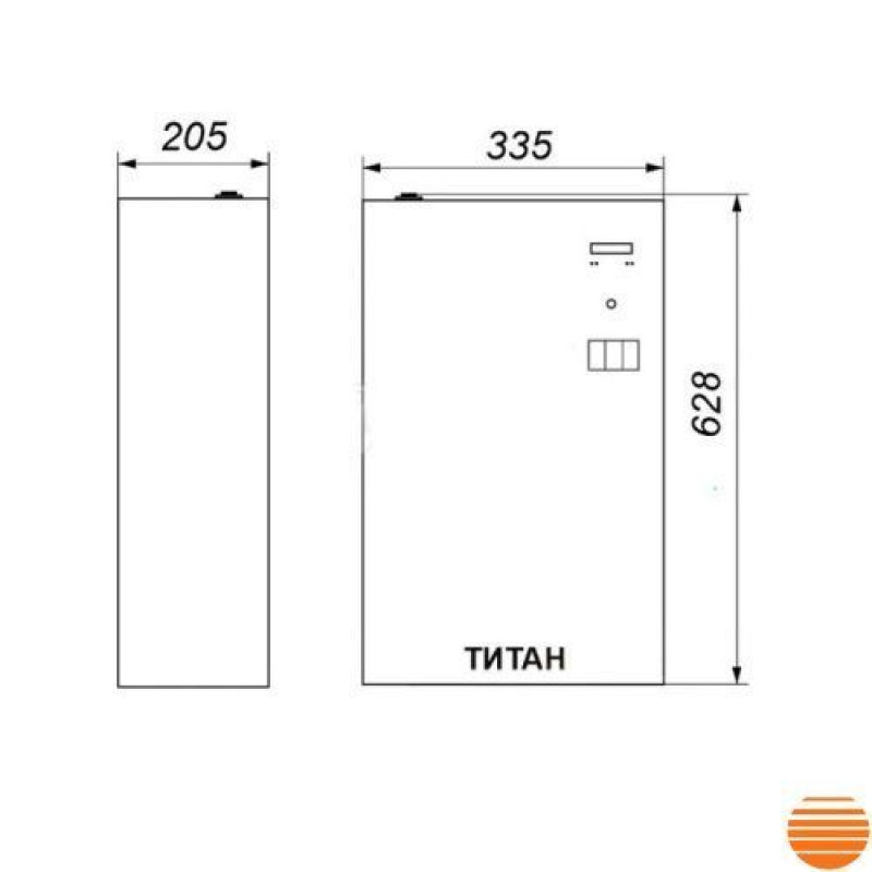 ТІТАН Котел Оптима 4.5кВт/380В (108004)