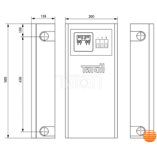 ТІТАН Котел мини люкс NEW 12кВт/380В (109009)