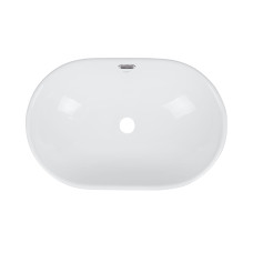 Qtap Раковина Leo 590x400x170 White QT11114028WN