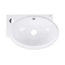 Qtap Раковина Leo 430x290x140 White QT11115011LWN