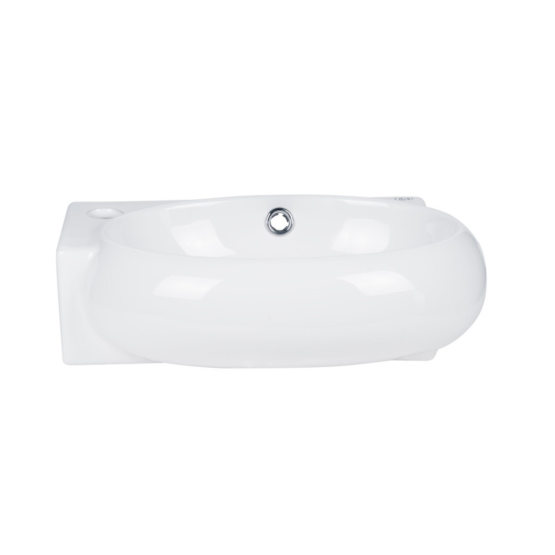 Qtap Раковина Leo 430x290x140 White QT11115011LWN