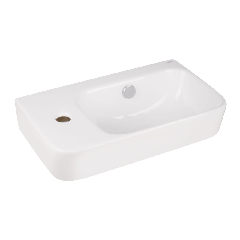 Qtap Раковина Tern 450х260х155 White QT17115117LWN