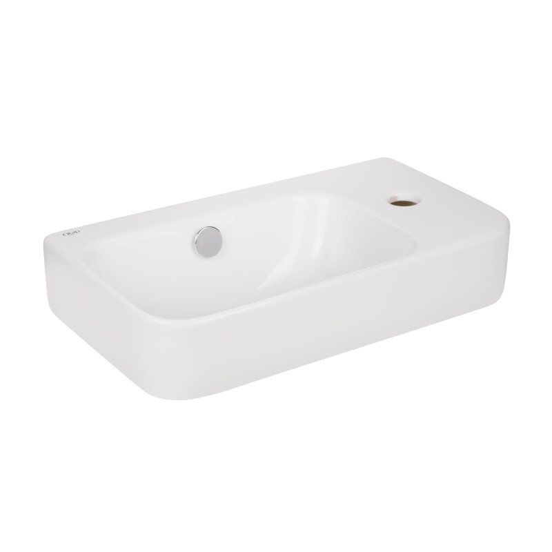 Qtap Раковина Tern 450х260х155 White QT17115117RWN