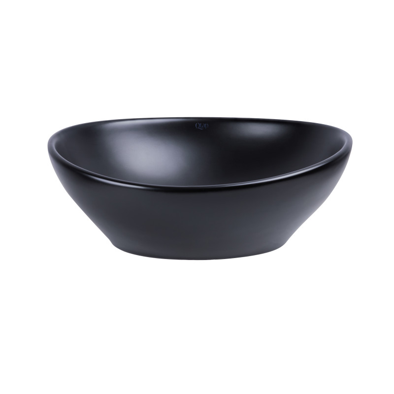 Qtap Раковина-чаша Dove 410х335х145 Matt black QT063078MBMBN