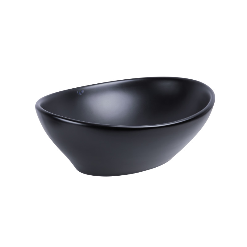 Qtap Раковина-чаша Dove 410х335х145 Matt black QT063078MBMBN