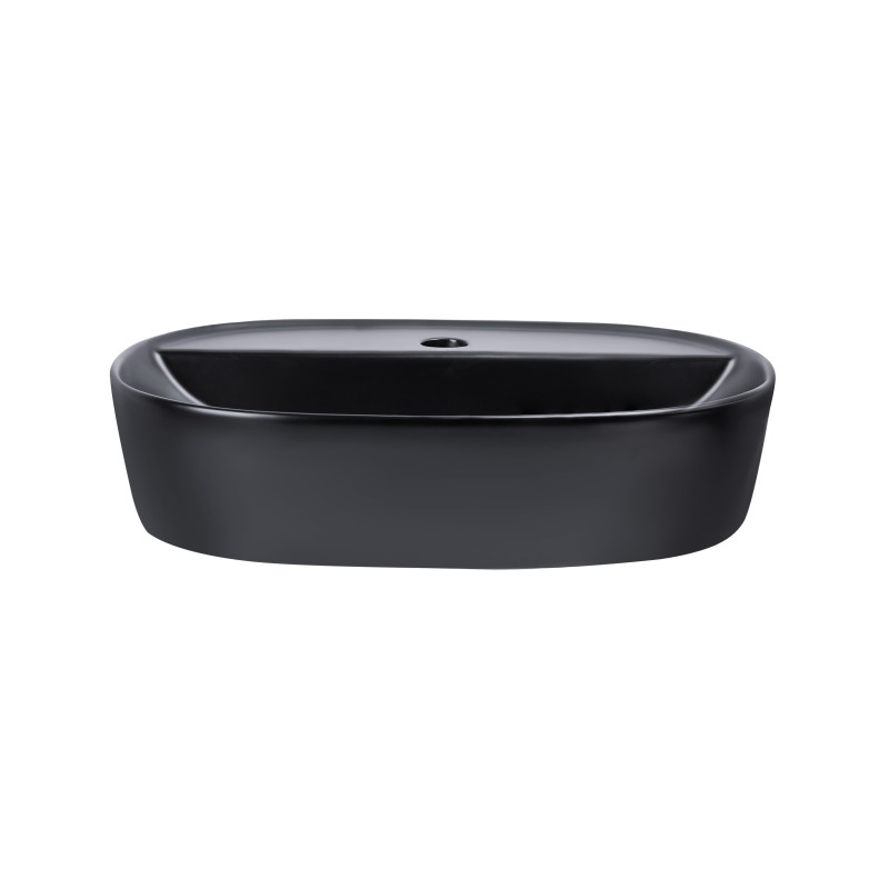 Qtap Раковина-чаша Scorpio 505х385х120 Matt black QT142202MBMBN