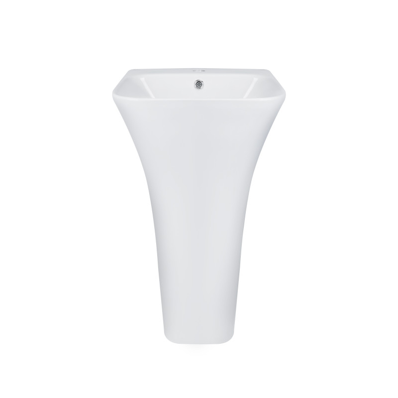 Qtap Раковина для підлоги моноблок Crow 450x435x835 White QT0511G315WN