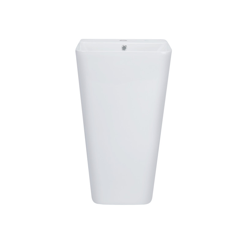 Qtap Раковина для підлоги моноблок Tern 440х380х830mm White QT1711G302WN