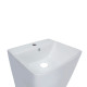 Qtap Раковина для підлоги моноблок Tern 440х380х830mm White QT1711G302WN