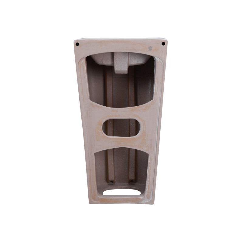 Qtap Раковина для підлоги моноблок Tern 440х380х830mm White QT1711G302WN