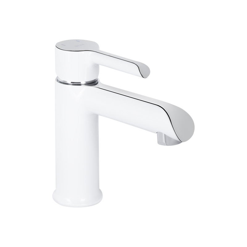 Qtap Змішувач для раковини Grand (з гігієнічним душем) QTGRA272CRW45671 Chrome/White