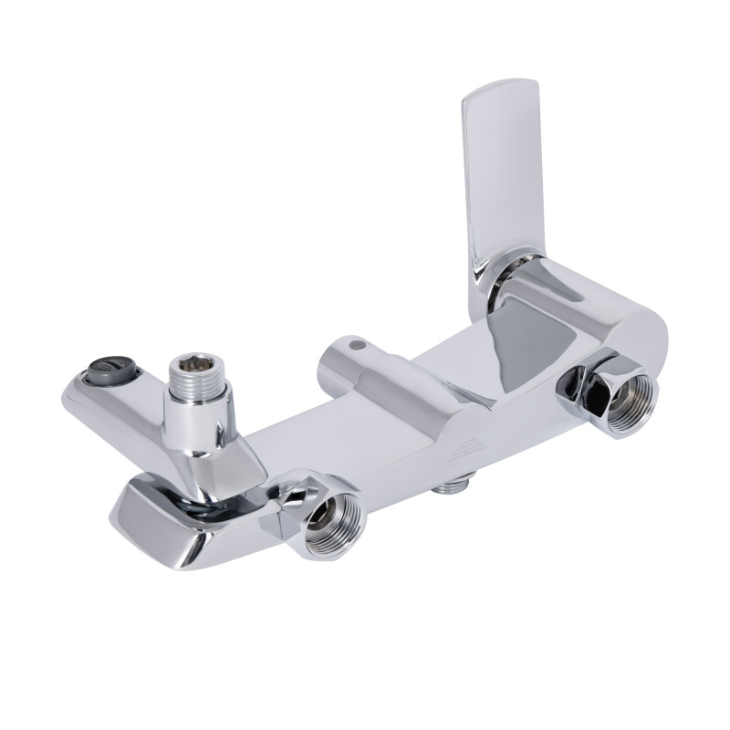 Qtap Душова система універсальна Slavonice на три споживача (з виливом) QTSLA111CRM45909 Chrome