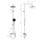 Qtap Душова система для душу Slavonice на два споживача QTSLA110CRM45912 Chrome