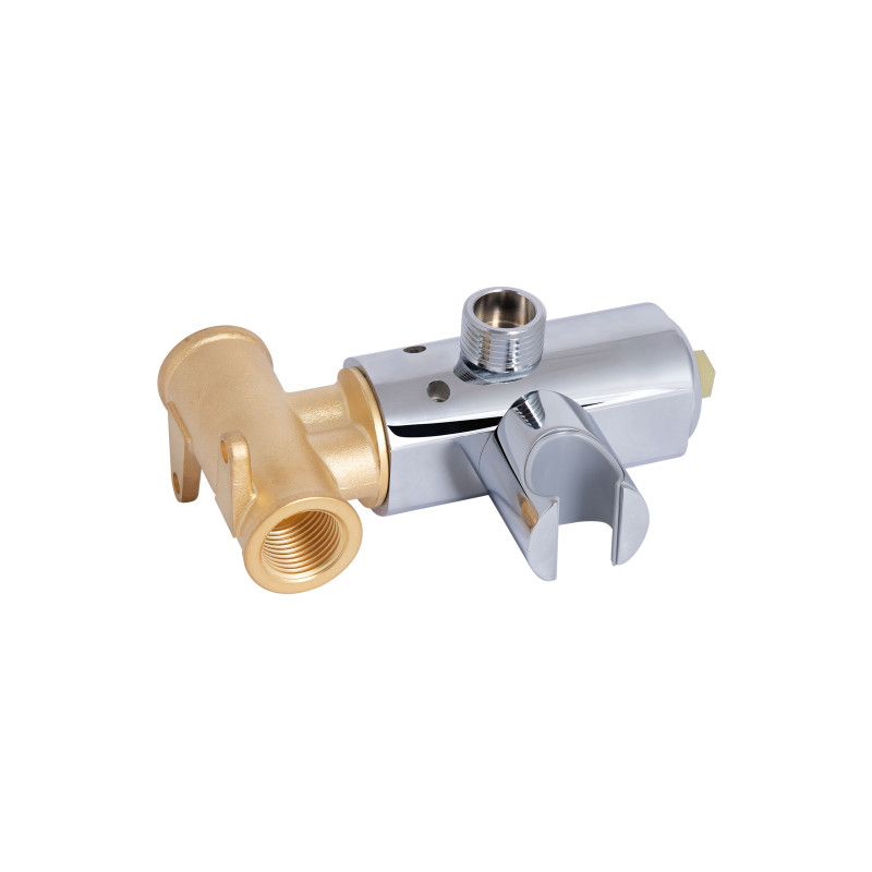 Qtap Набор для гігієнічного душу Slavonice округлий QTSLA262CRM45915 Chrome