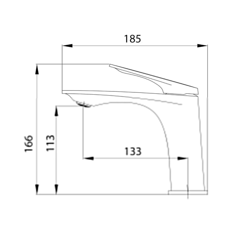 Qtap Змішувач для раковини Vlasta New QTVLA270CRM45640 Chrome