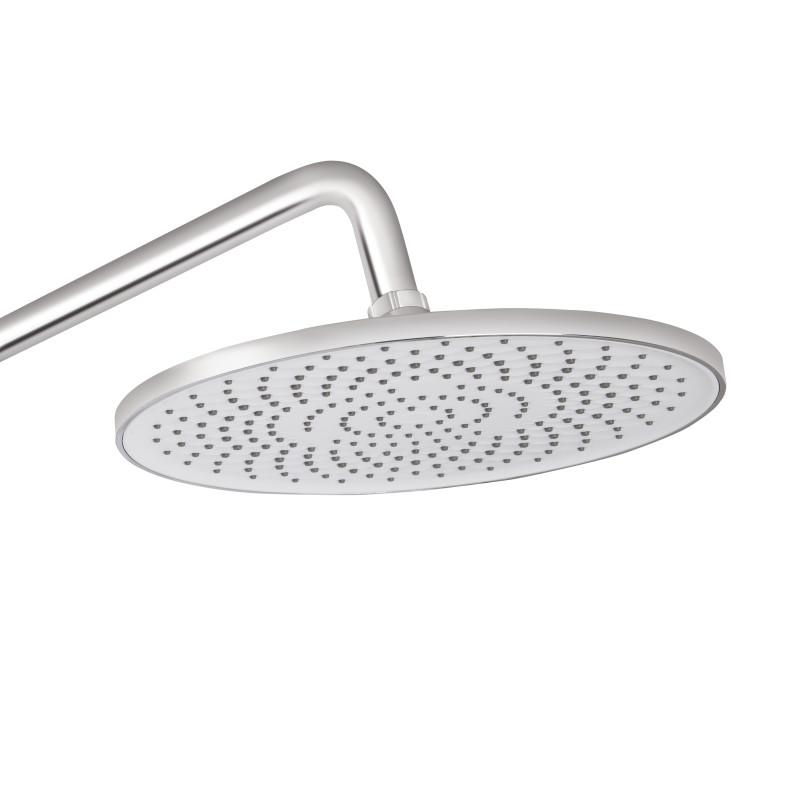 Qtap Душова система універсальна Vlasta New на три споживача (з виливом) QTVLA111CRM45650 Chrome