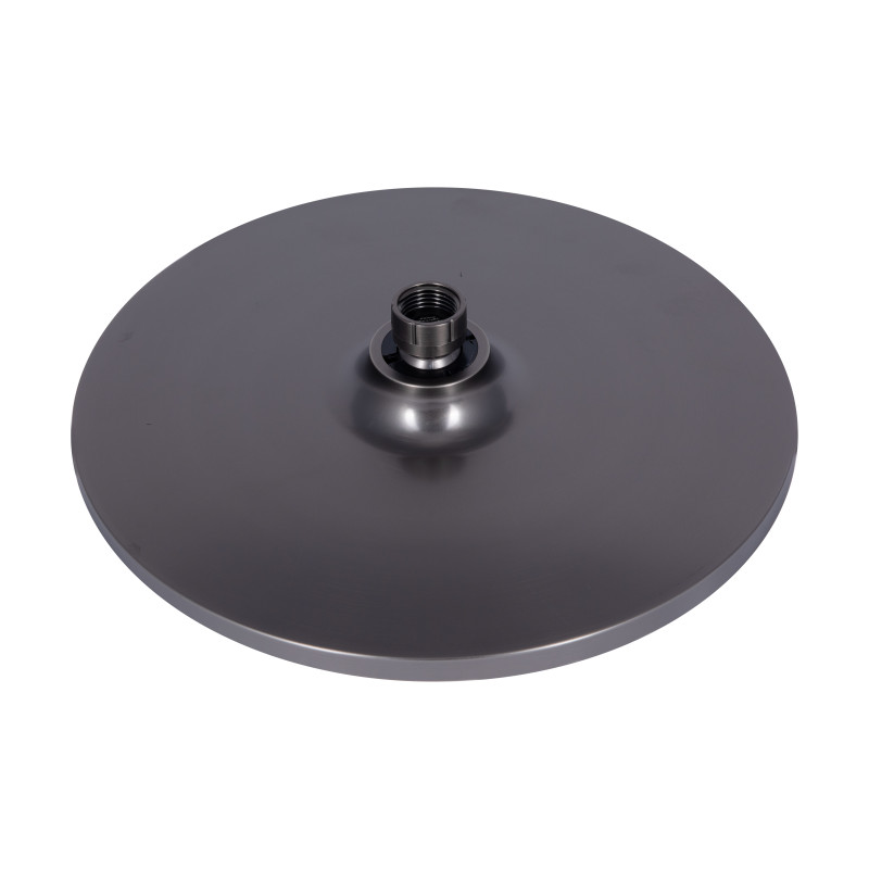 Qtap Душова система універсальна Vlasta New на три споживача (з виливом) QTVLA111GMB45651 Gunmetal Black PVD