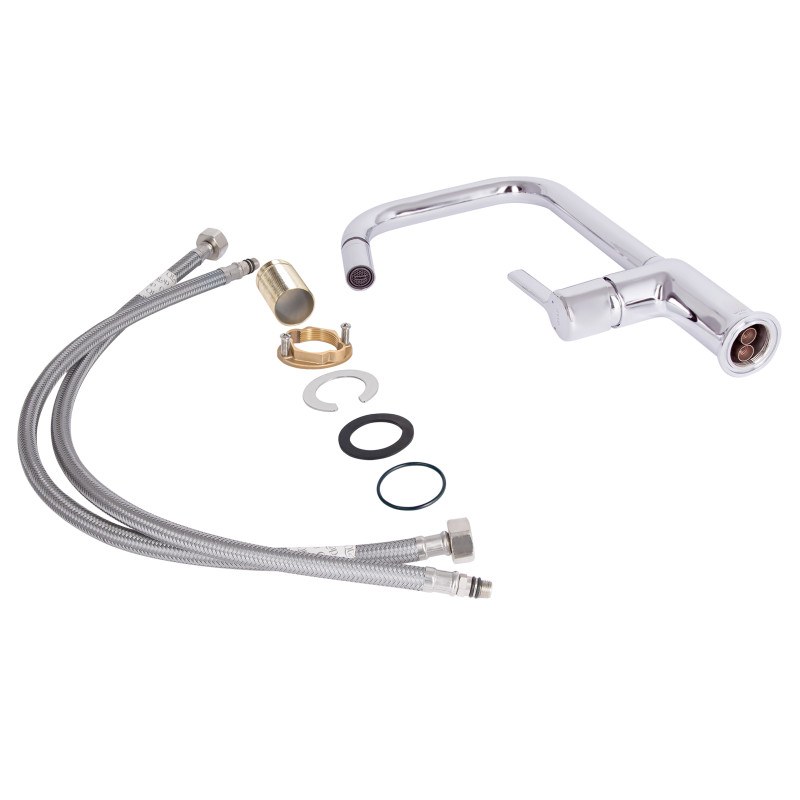 Qtap Змішувач для кухні Cardinal QTCAR344CRM45658 Chrome