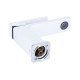 Qtap Змішувач для раковини Gemini QTGEM270CRW45675 Chrome/White