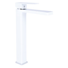 Qtap Змішувач для раковини Gemini високий QTGEM269CRW45679 Chrome/White