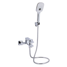 Qtap Змішувач для ванни Gemini (з душовим гарнітуром) QTGEM259CRM45681 Chrome