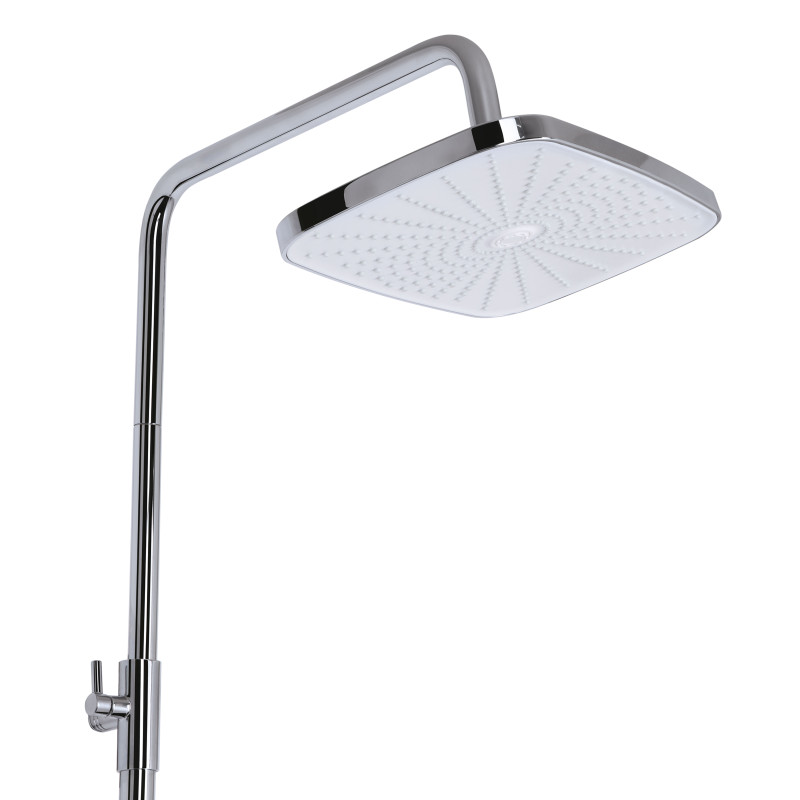 Qtap Душова система універсальна Gemini на три споживача (з виливом) QTGEM111CRM45685 Chrome