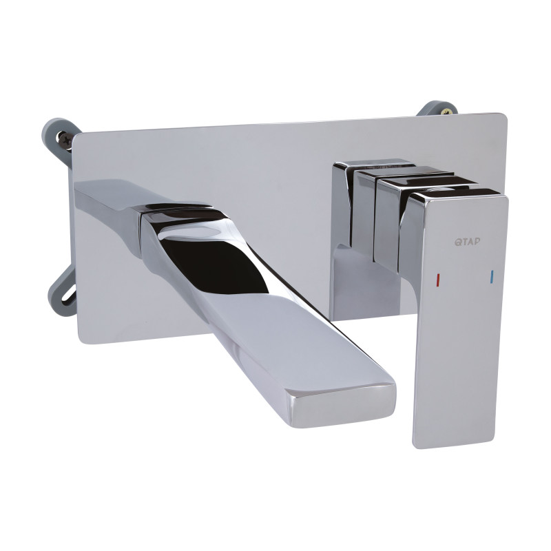 Qtap Змішувач для раковини Gemini прихованого монтажу QTGEM273CRM45693 Chrome