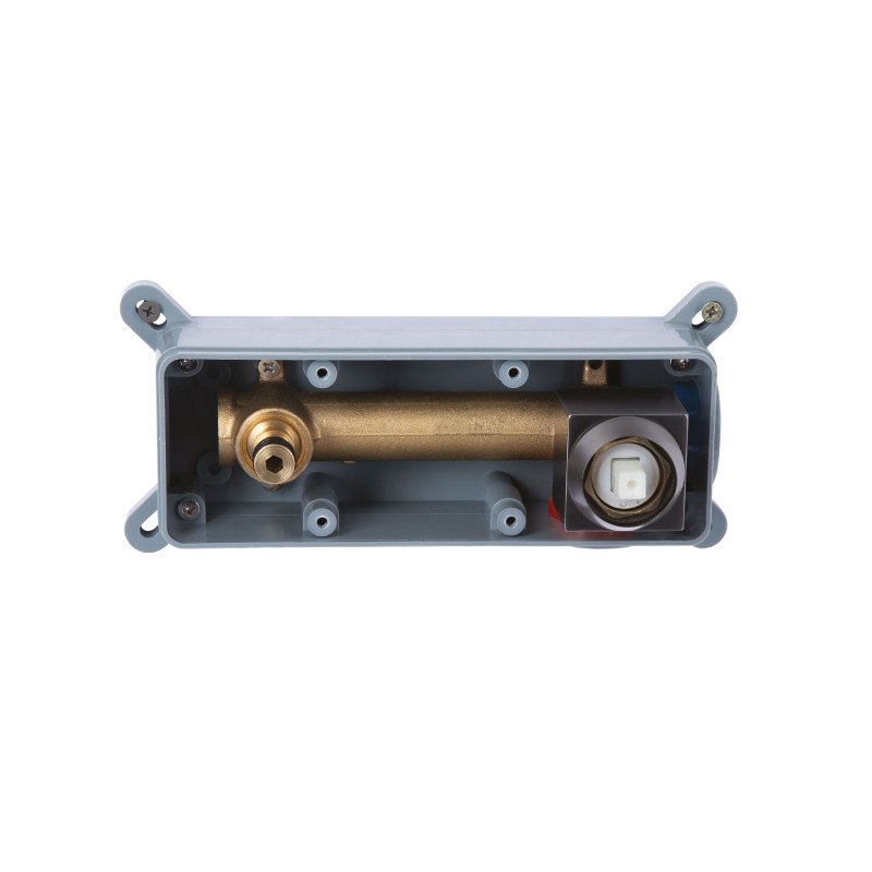 Qtap Змішувач для раковини Gemini прихованого монтажу QTGEM273GMB45695 Gunmetal Black PVD