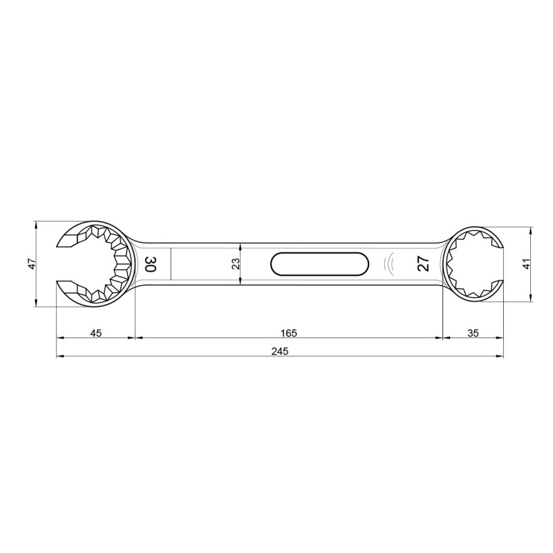 Ключ для затягування фітингів Icma 24х1,5мм 3/4" №117 (87117OO06)