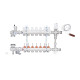 Колекторна група Icma 1" 7 виходів, з витратоміром №K0111 (A1K013APR06)
