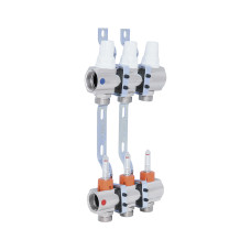 Колектор Icma 1" 3 виходи, з витратомірами №K013 (87K013PH06)