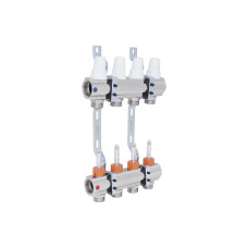 Колектор Icma 1" 4 виходи, з витратомірами №K013 (87K013PJ06)