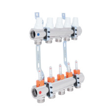 Колектор Icma 1" 5 виходів, з витратомірами №K013 (87K013PQ06)