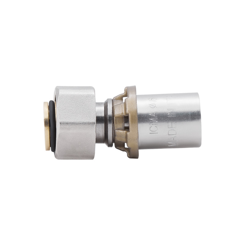 Icma Перехідник прес 16х1/2" ВР з накидною гайкою №415 (81415ADGH06)